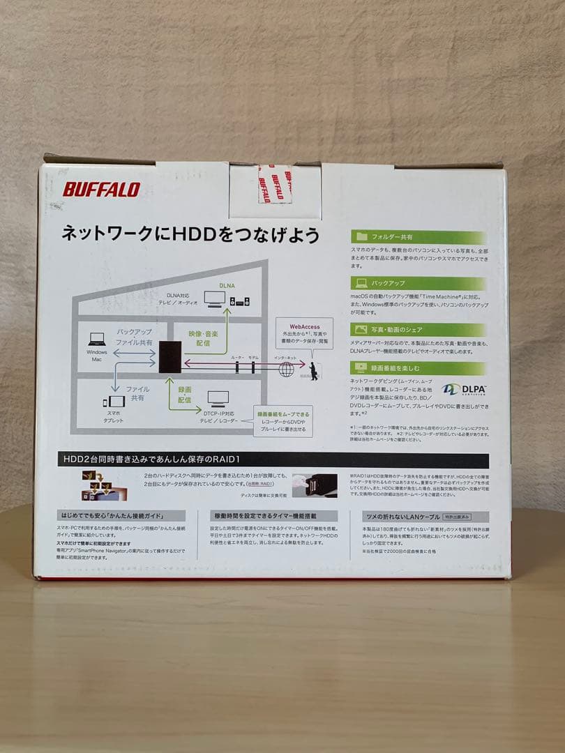 BUFFALO LinkStation 4.0TB ネットワークHDD
