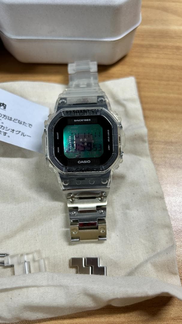 着用3回【美品•限定品】CASIO G-SHOCK DWE-5640RX-7JR