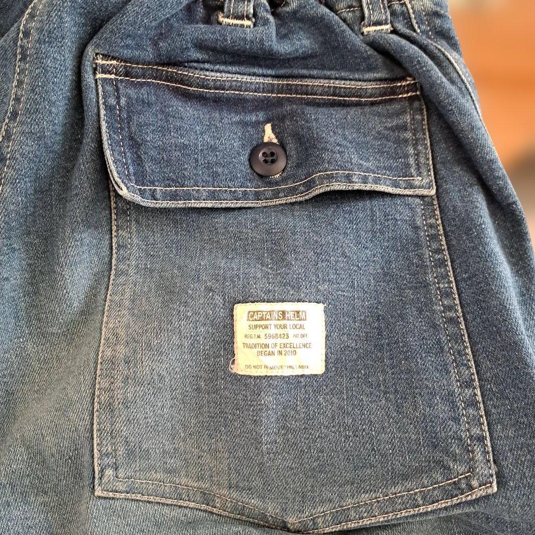 パンツ CAPTAINS HELM STRETCH FLEECE WINTERDENIM