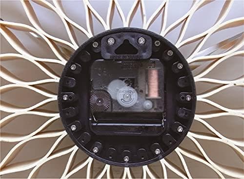 掛け時計 満開のダリアのよう 大輪 北欧 おしゃれ 白