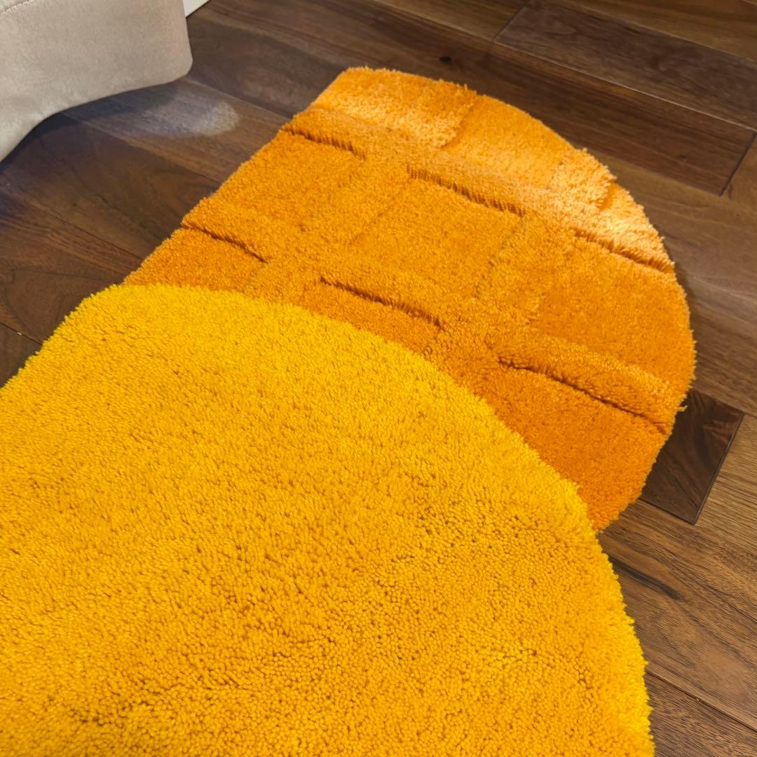 【ほぼ未使用】MIYOSHI RUG BREAKFAST RUG