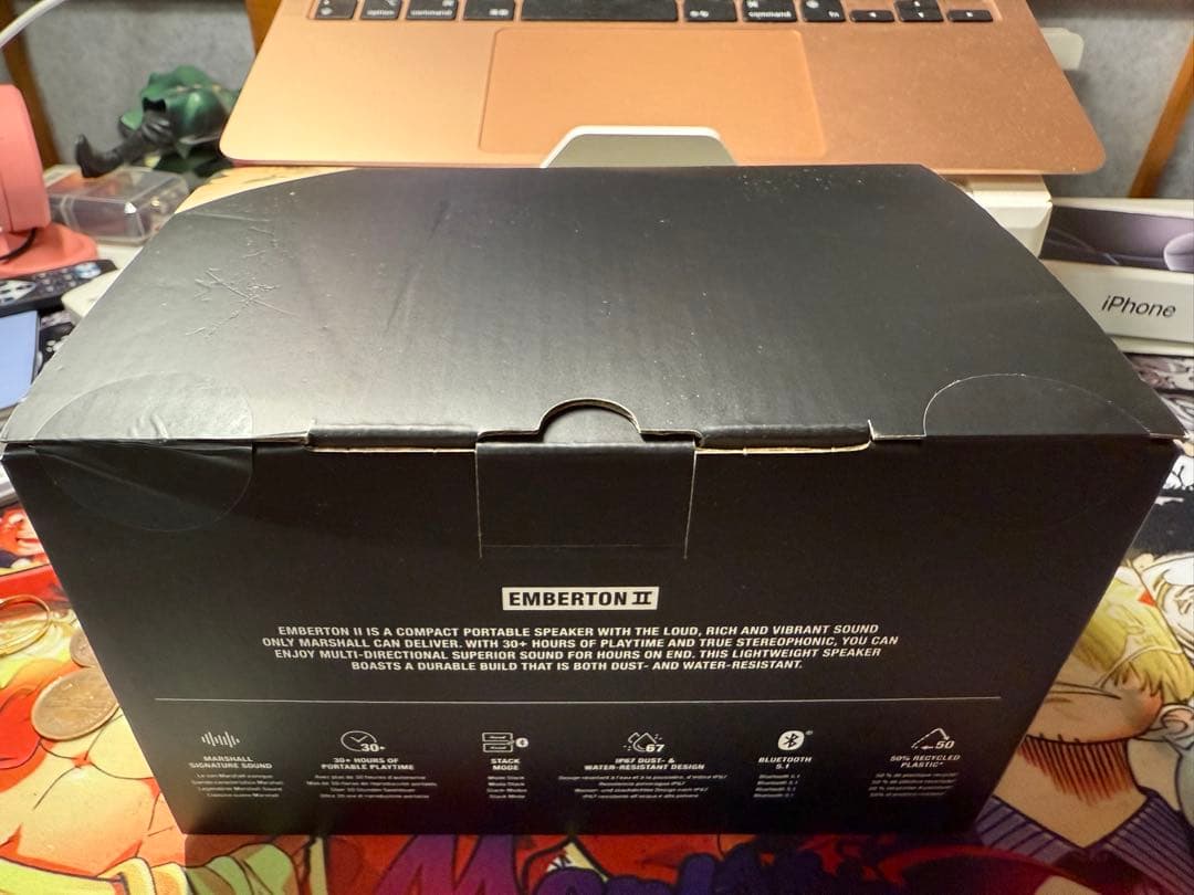 新品未開封 Marshall Emberton II ワイヤレススピーカー