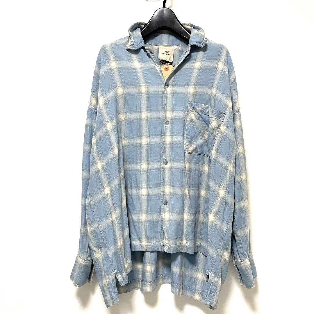 新品タグ付/2025SS アパルトモン/ レミレリーフ チェック2WAYシャツ