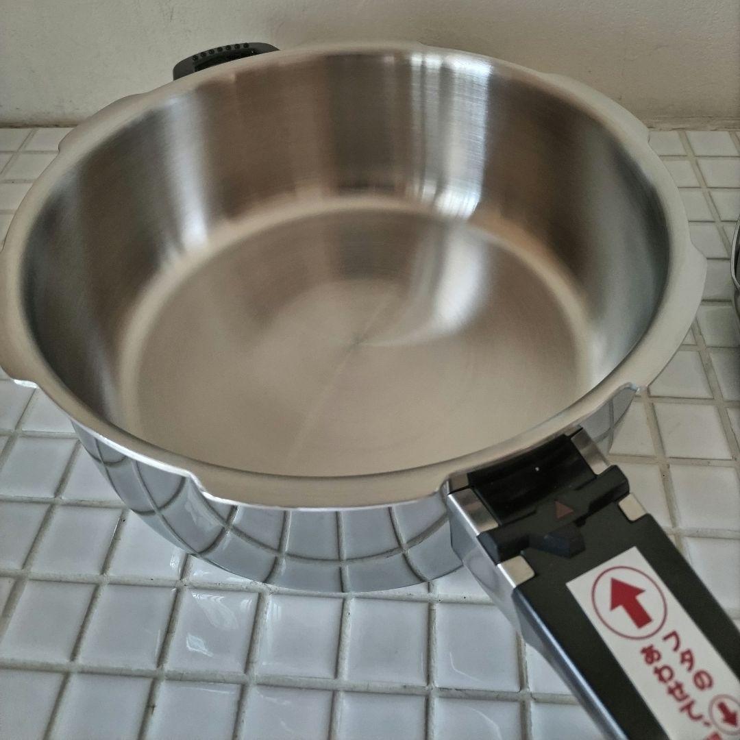 アサヒ軽金属、スーパー活力鍋3L　sw型、新品・未使用、 ステンレス圧力鍋