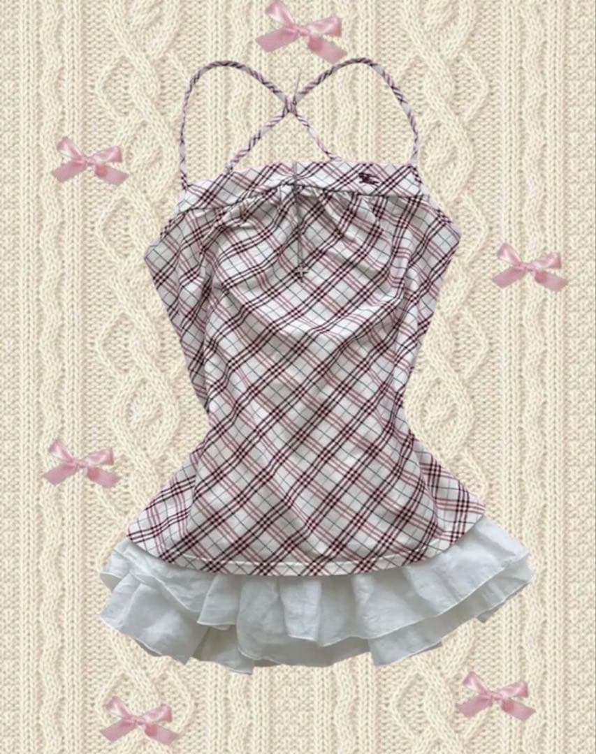 BURBERRY LONDON BLUE LABEL ❤︎y2k 平成ギャル