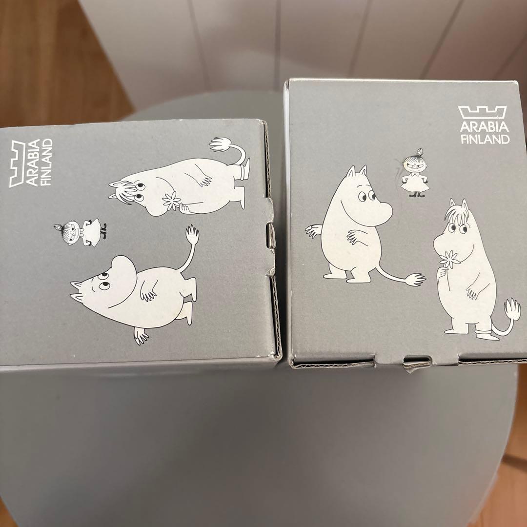 ムーミン 置物 2体セット