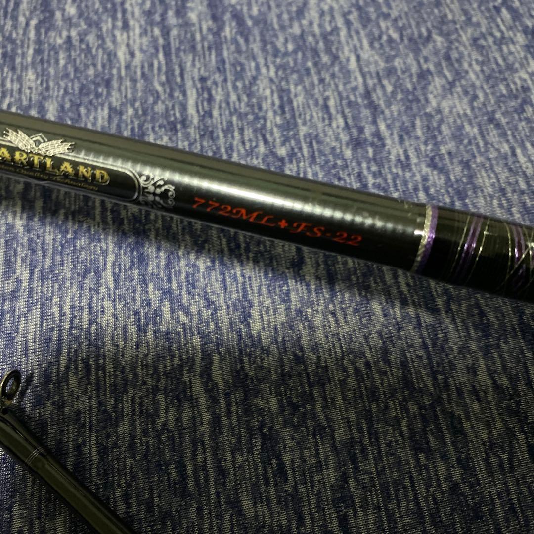 の*ん様 一誠 772ML+FS-22 バスロッド 7'2\"