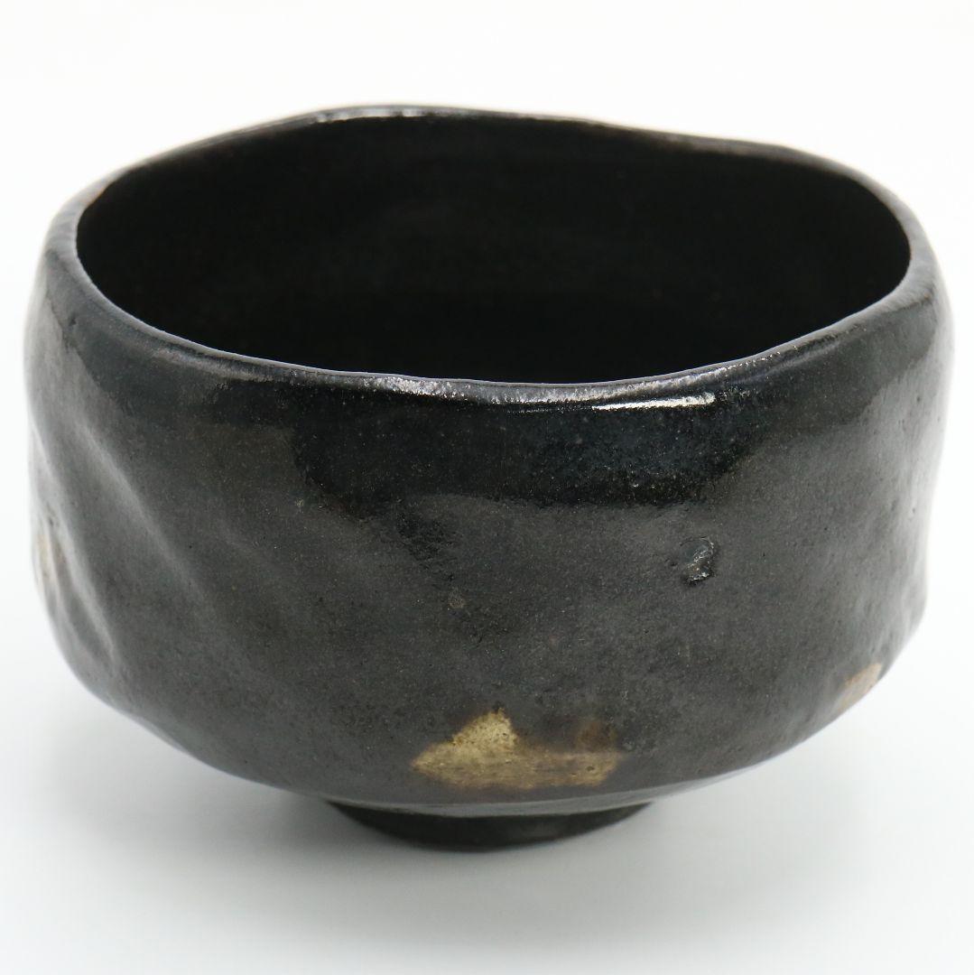 十二代 楽吉左衛門 弘入作 黒茶碗 表千家十四代 而妙斎書付　SX967