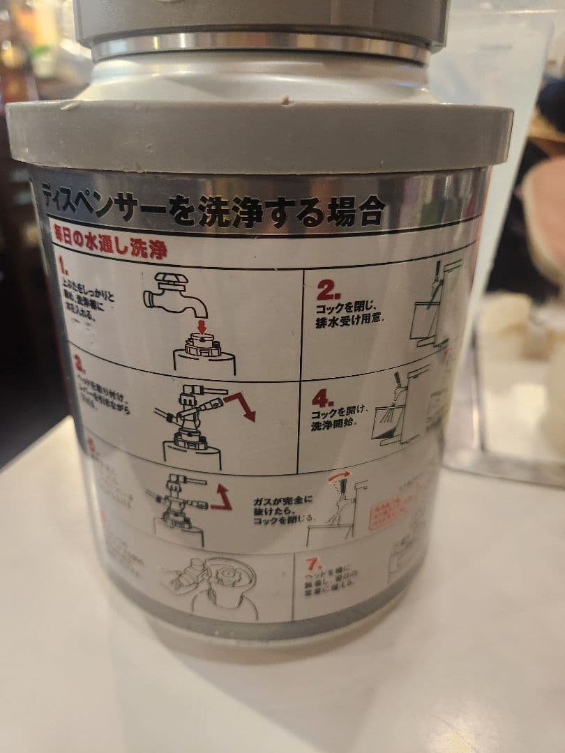 ニットクビールサーバーWコック レア木製コック付き 洗浄済み程度良好 フルセット