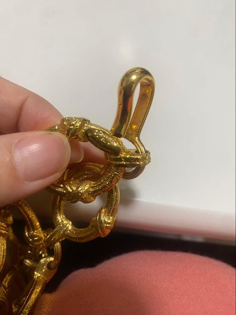 CHANEL チェーンベルト ゴールド