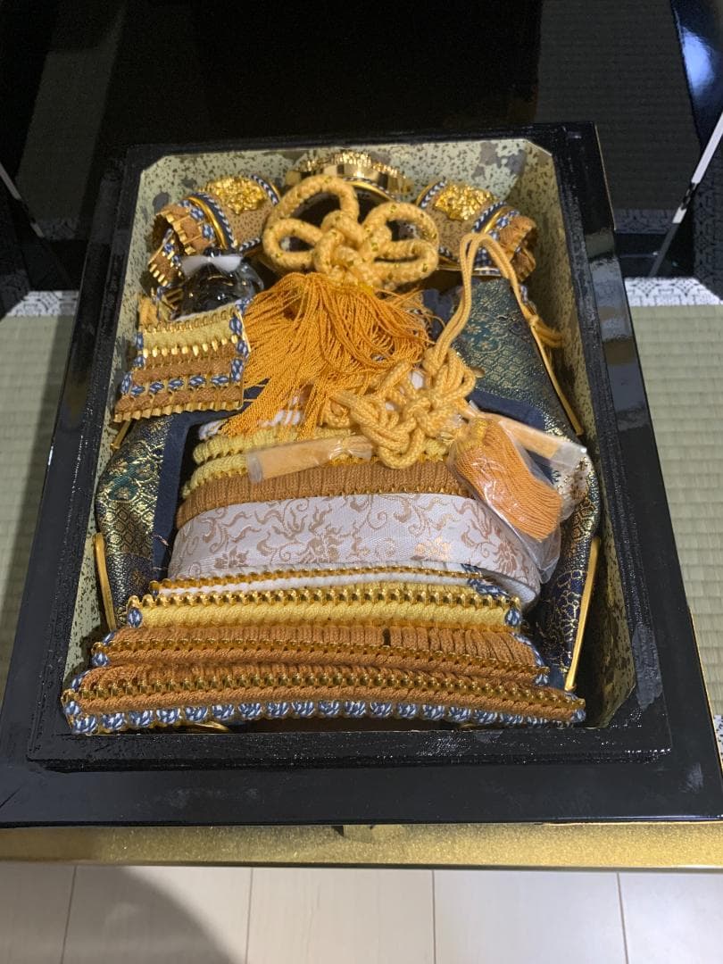 【五月人形フルセット】鎌倉時代鎧（甲冑師：竹麿呂作）