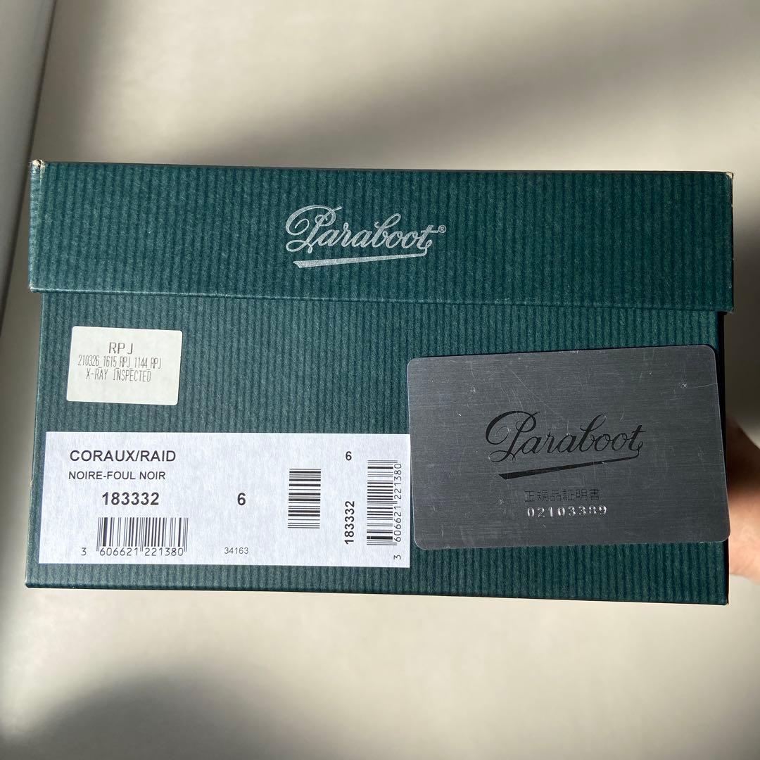 Paraboot　パラブーツ　CORAUX RAID　コローレイド　UK6