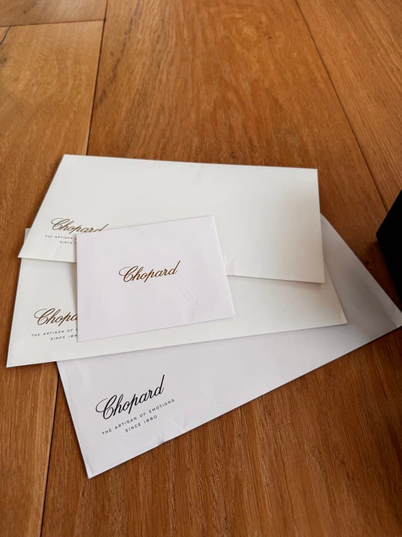 ショパール ジュエリーケース 時計空箱 アクセサリー入れ 旅行携帯用 ギフト袋