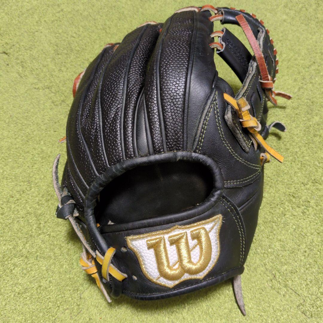 Wilson 軟式野球グローブ 右手用 黒