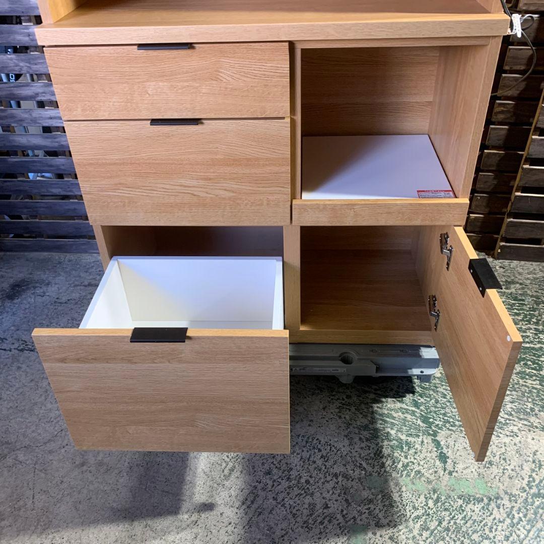 K700 ニトリ レンジボード 開き3枚扉