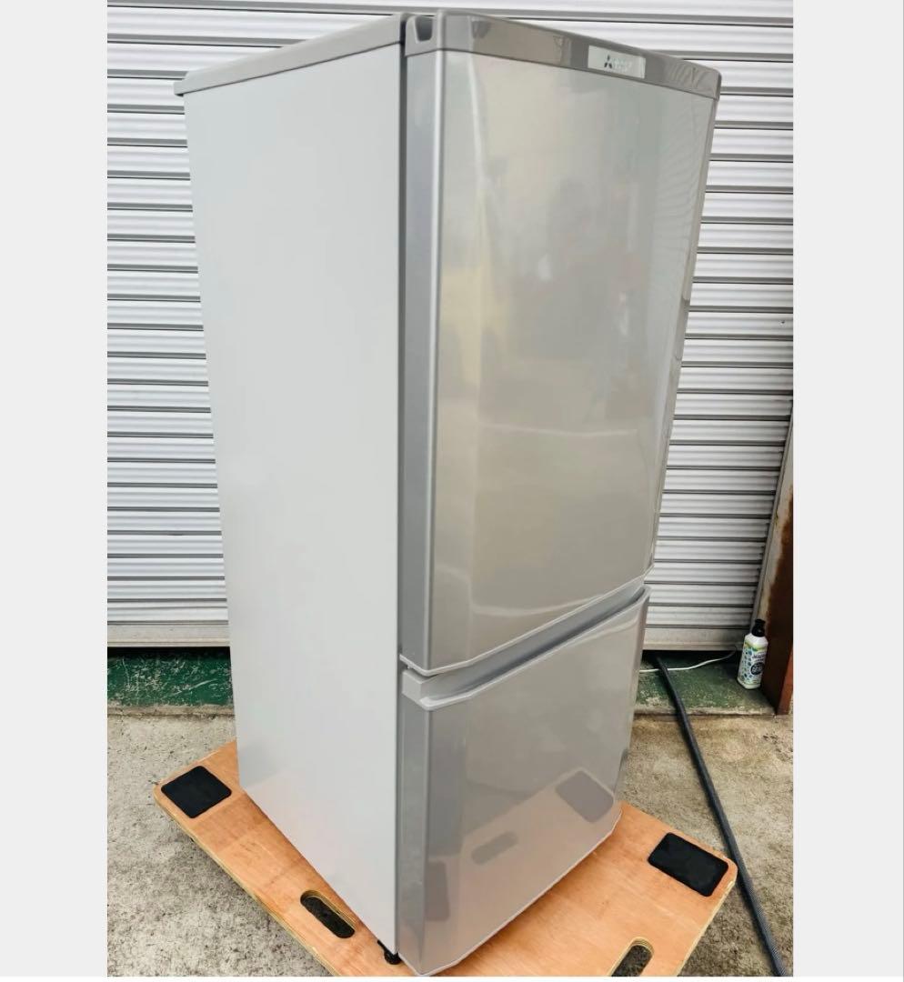 10h26. 三菱 ノンフロン冷凍冷蔵庫 MR-P15A-S形 168L