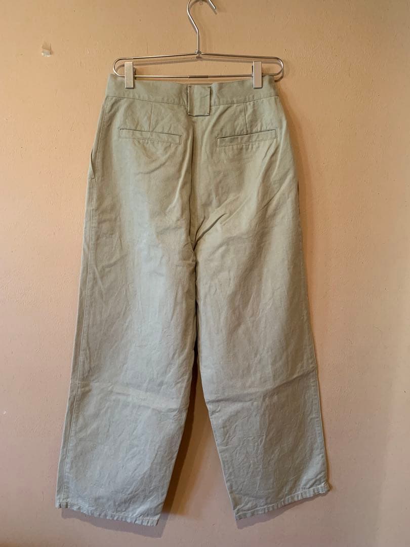 moon. 様　todayful ダブルタックチノパンツ