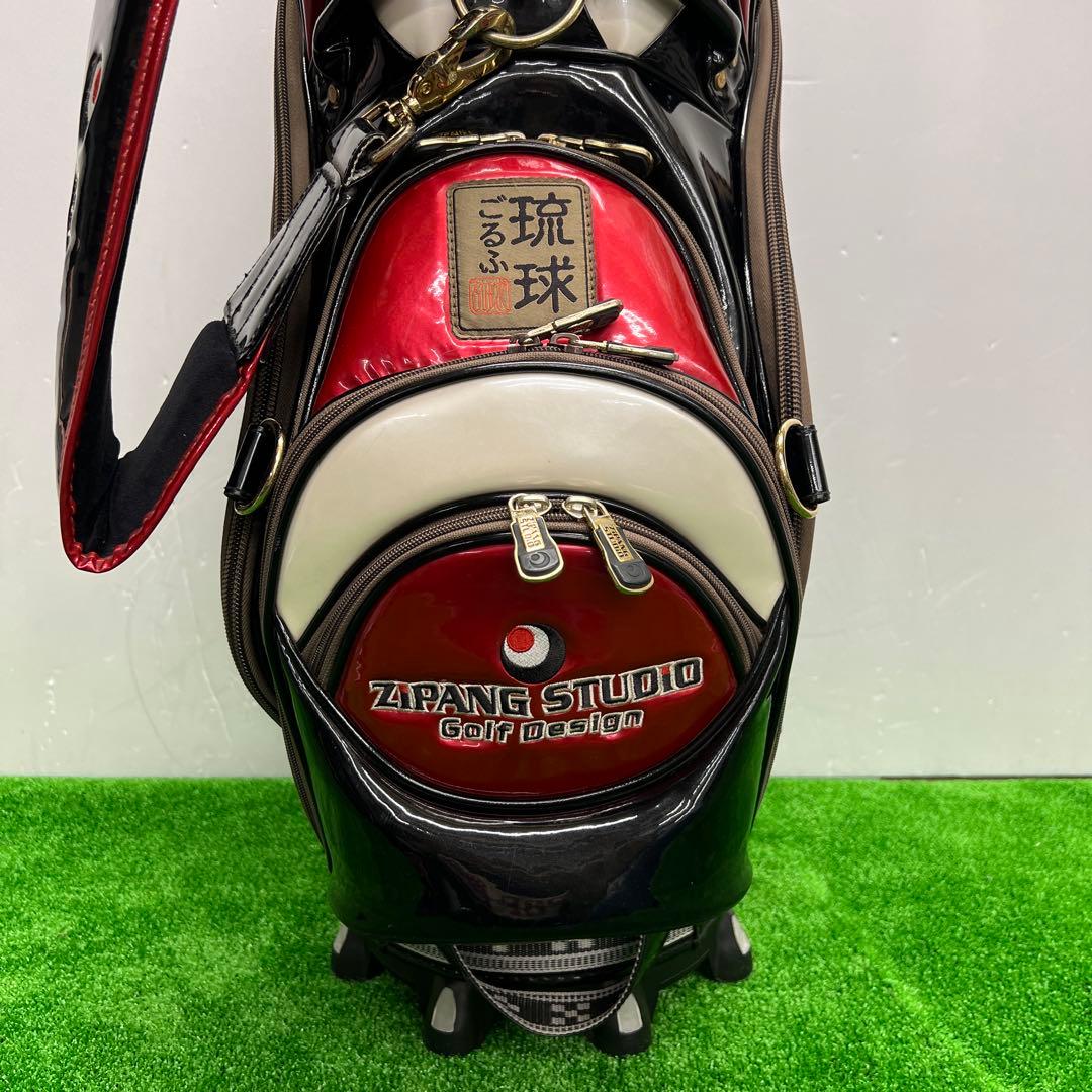 ジパングスタジオ　8インチ　琉球ごるふ　ゴルフバック　メンズ