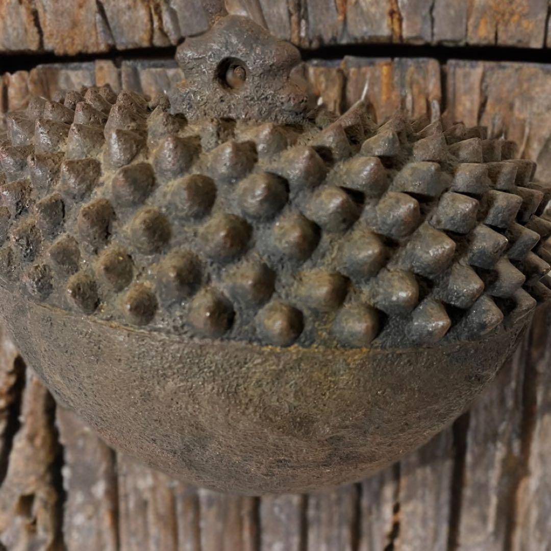 鉄瓶 鬼あられ アンティーク