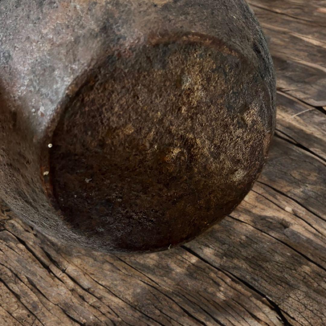 鉄瓶 鬼あられ アンティーク