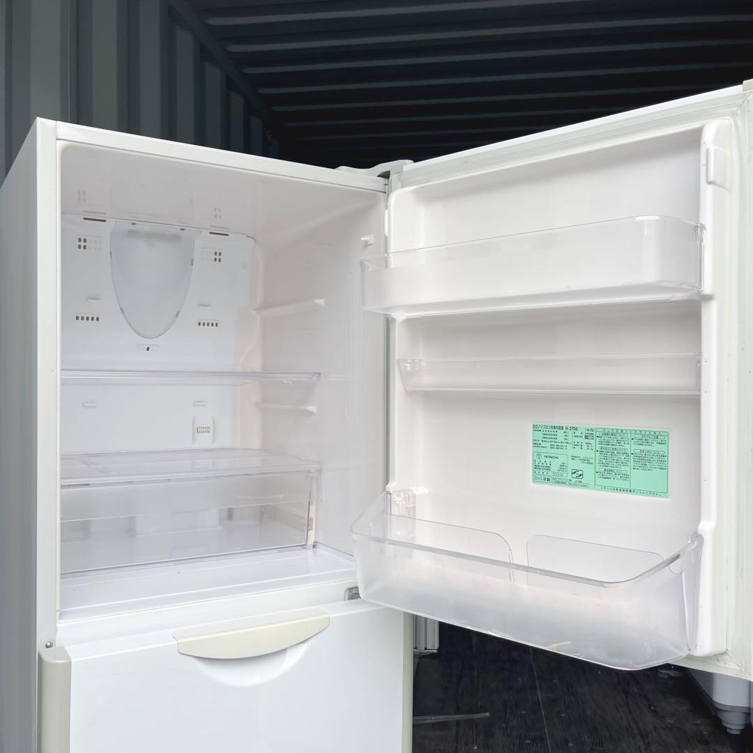 29取付無料！日立インバーター搭載おしゃれレトロデザイン3ドア冷蔵庫！洗濯機