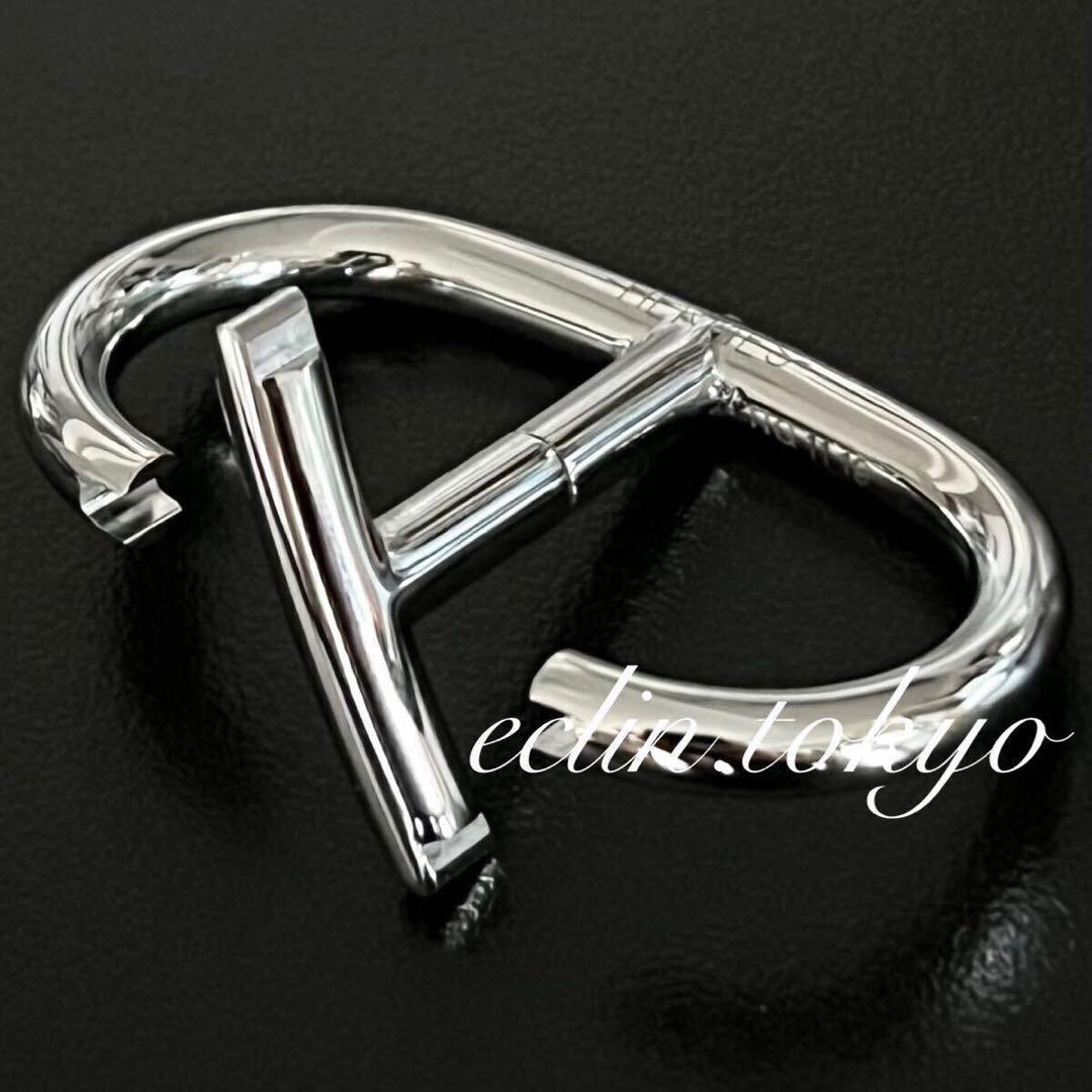 s*t様 エルメス 《特大！シェーヌダンクル》シルバー キーチェーン カラビナ