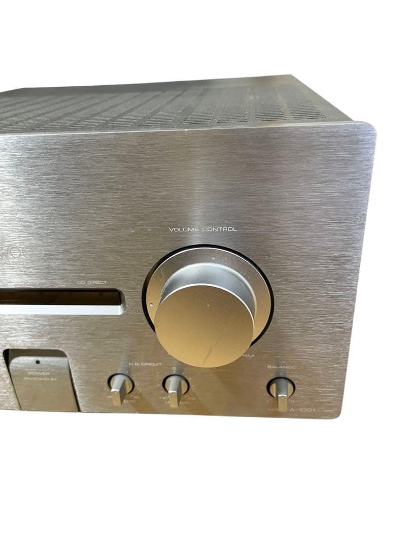 【動作確認済み・１か月保証付き】Kenwood プリメインアンプ A-1001