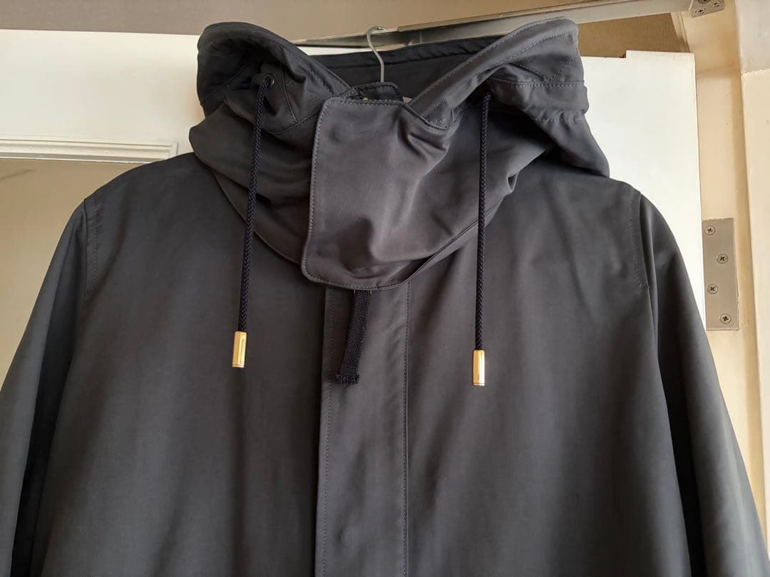 THE RERACS ザ・リラクス ダークカーキ モッズコート フード付き 38