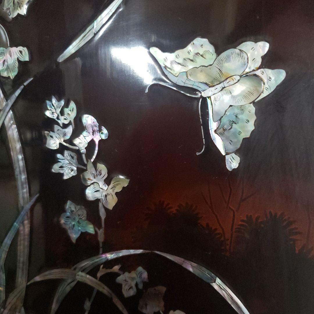 【希少】螺鈿細工　壁掛け　オブジェ