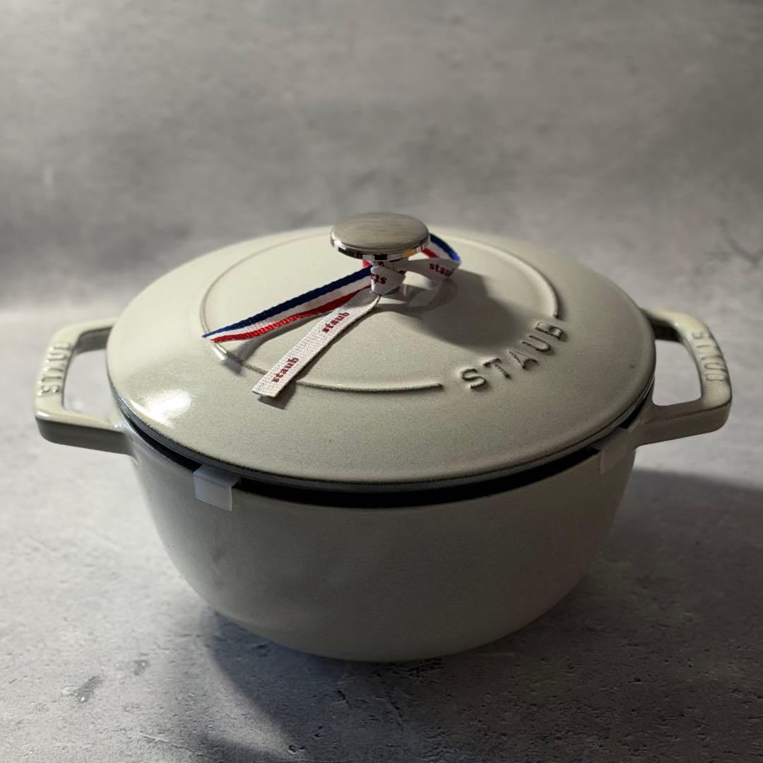 STAUB Wa-NABE・L フレンチオーブン 20 cm,鋳鉄、カンパーニュ