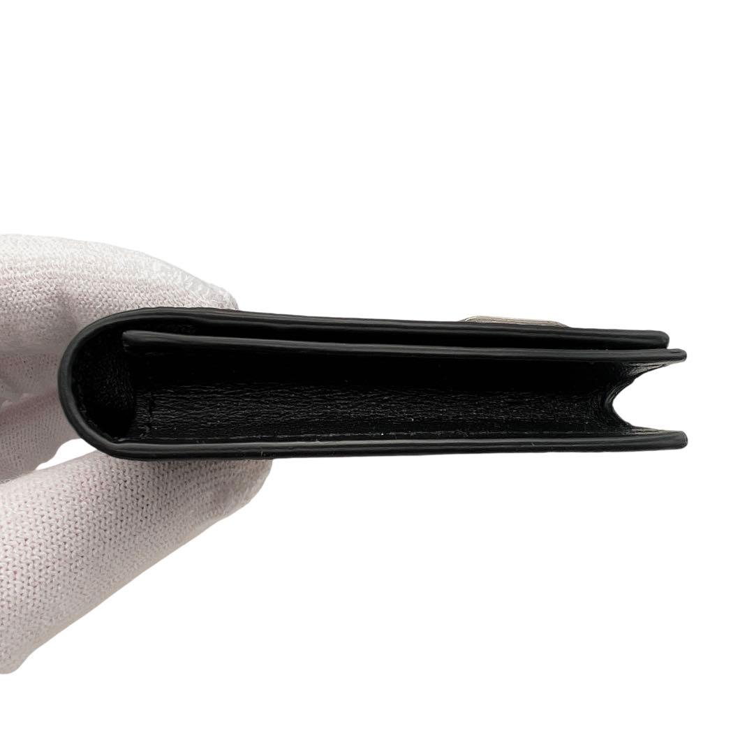 専用極美品 Dunhill 箱付き レザー ブラック メンズ 名刺入れ 7084