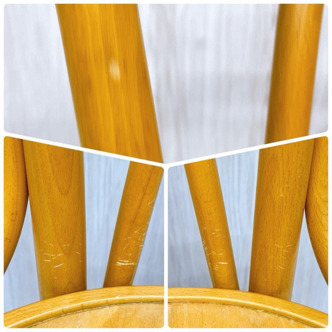 秋田木工 ベントウッド ダイニングチェア No.1110 ① 曲木 椅子 イス