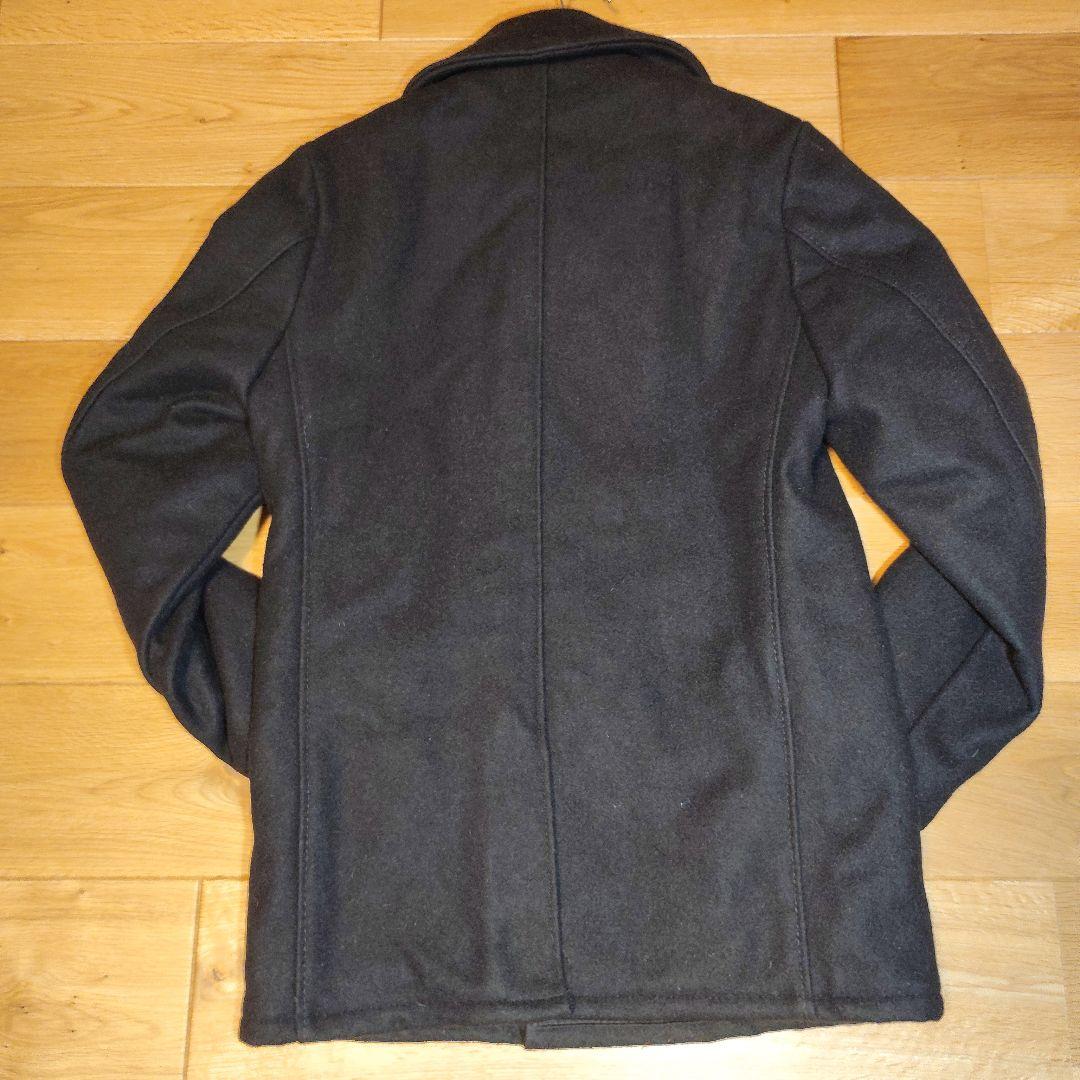 【美品】SCHOTT ショット Pコート ジャケット ブラック サイズ36