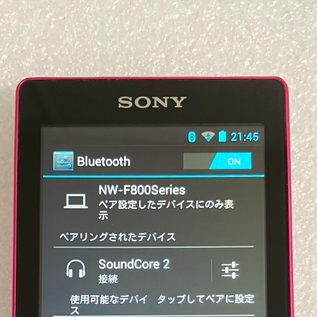 【美品　バッテリー良好】　SONY ウォークマン　NW-F807 64GB