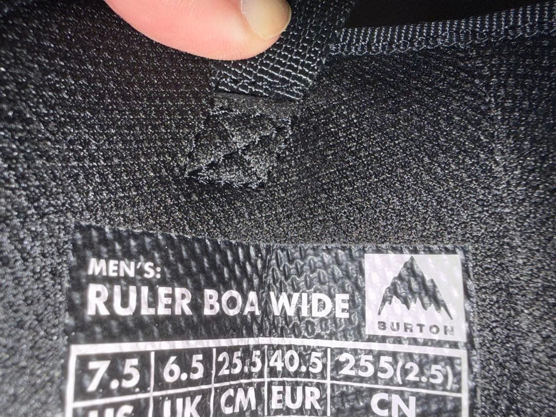 Burton バートン　ブーツ　ルーラー　RULER BOA WIDE