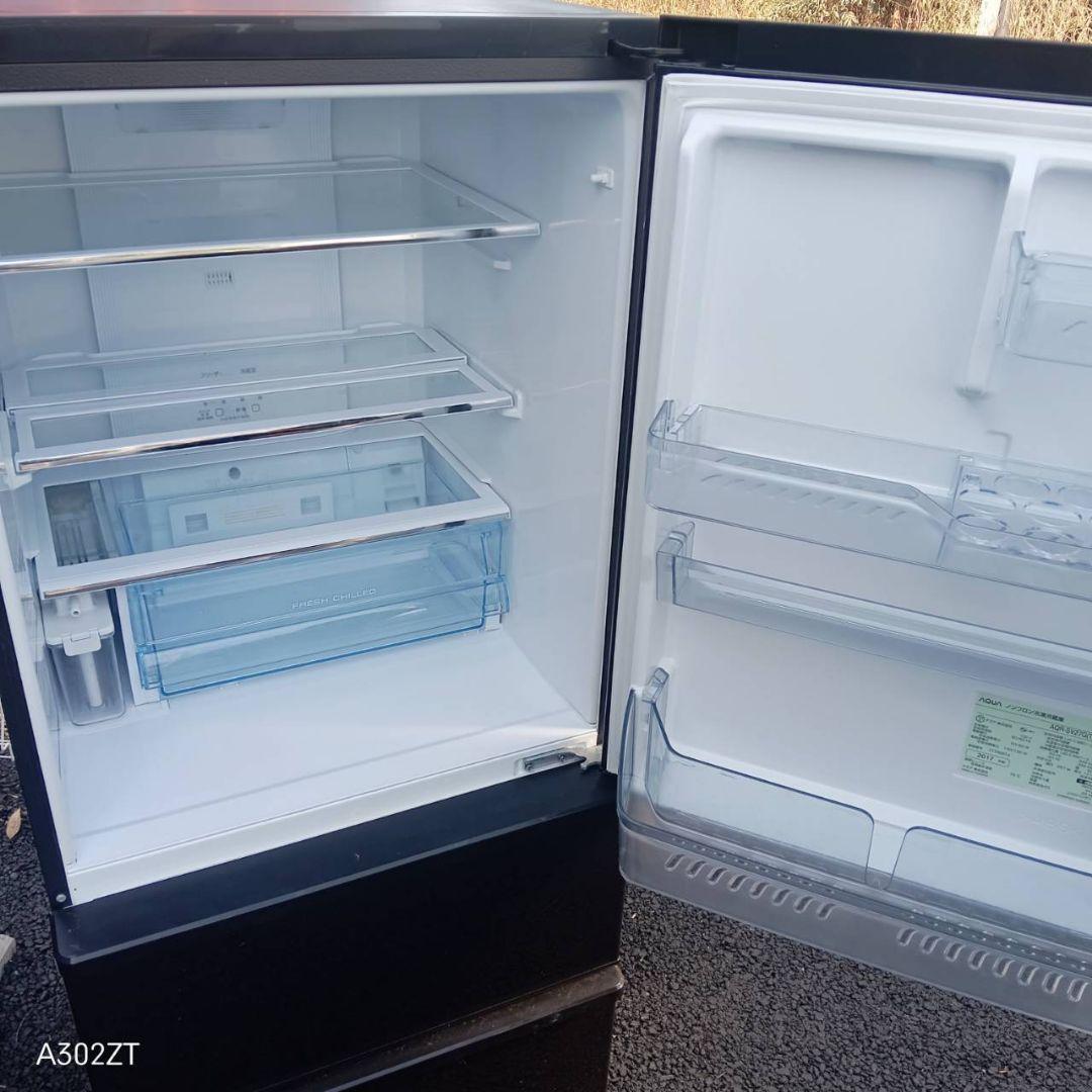 A02A4 設置まで対応　アクア　自動製氷機能付　大型冷蔵庫　272L