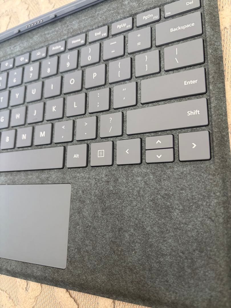 マウス・ペンセット！純正Surface pro タイプカバー　アイスブルー