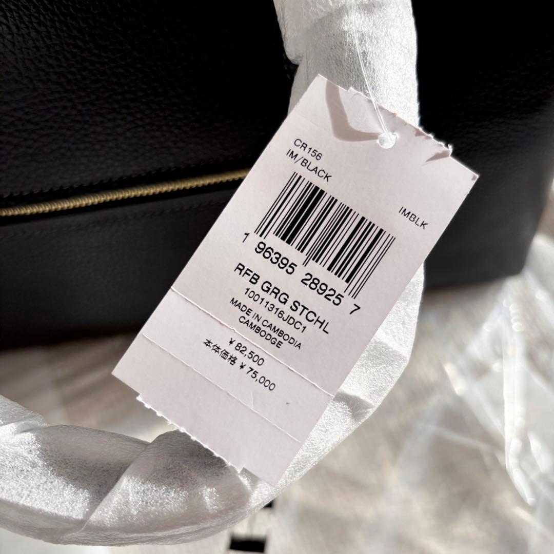 新品☆定価8万 COACH ブラック ショルダーバッグ ハンドバッグ 本革