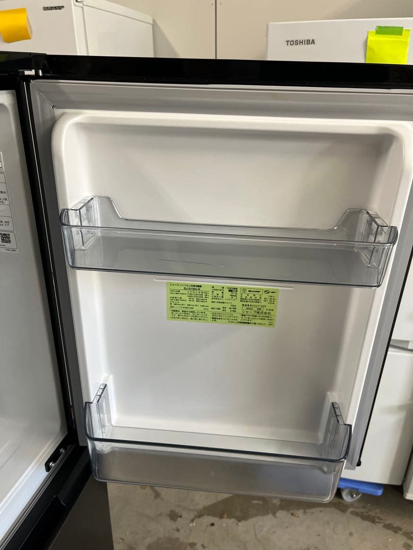 SHARP 冷蔵庫 152L SJ-D15H-H 2ドア 両開2022年製 T