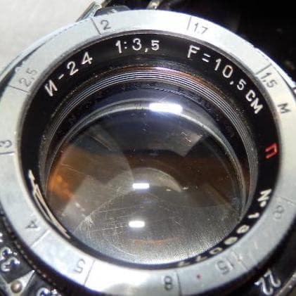 ❤️動作品❤️旧ソ連製❤️mockba-5★モスクワ５型★蛇腹カメラ★当時物