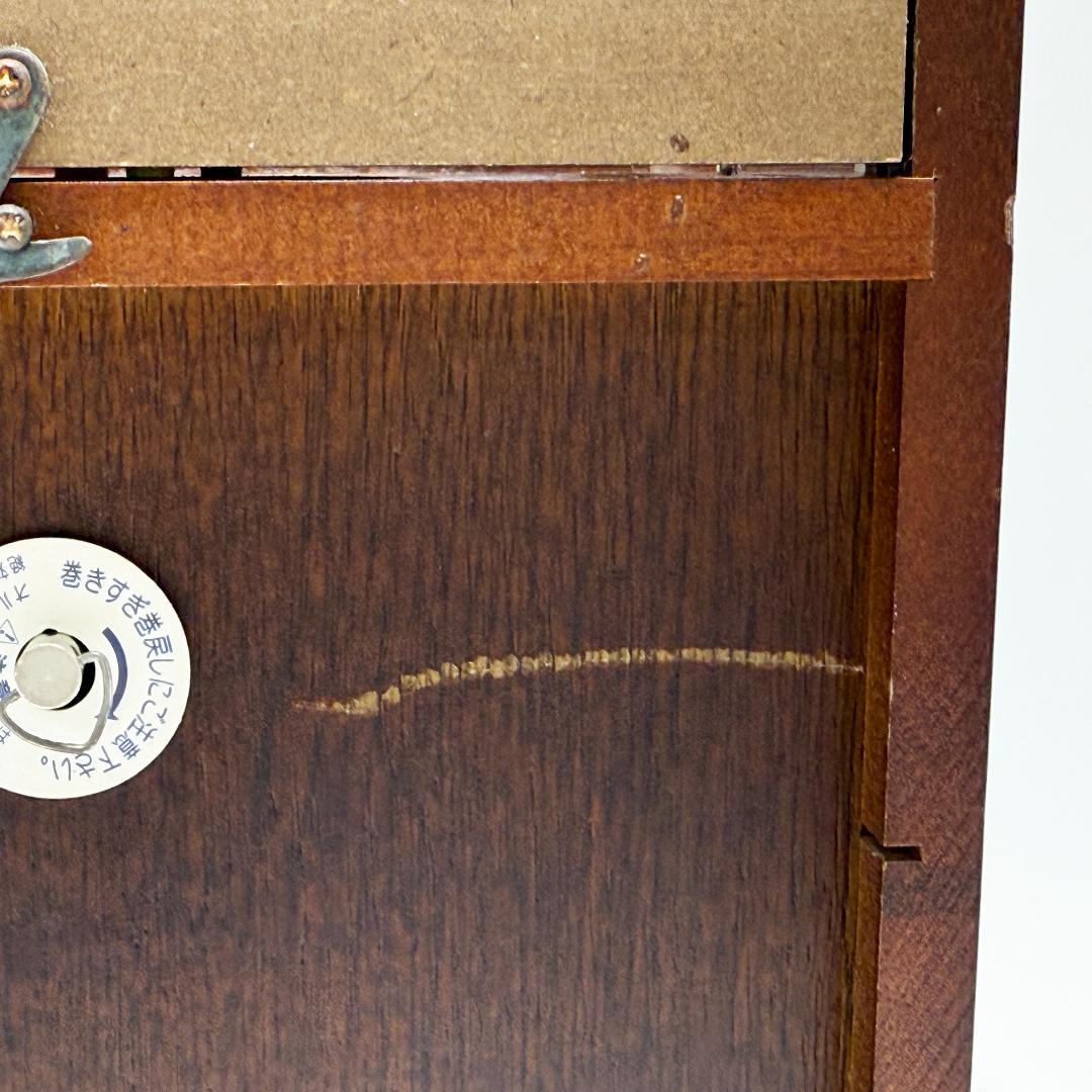 希少品 ディズニーキャラクター オルゴール 木製