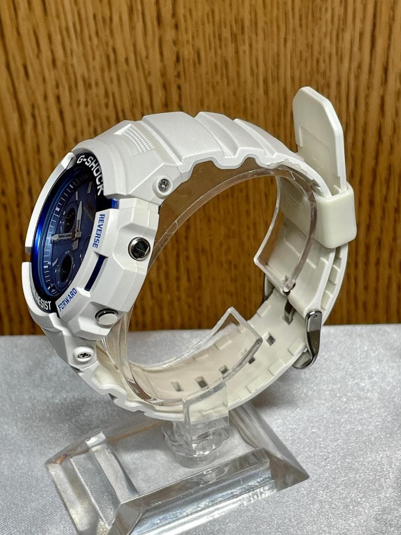 極美品★G-SHOCK AWG-M100SWB-7AJF 電波ソーラー