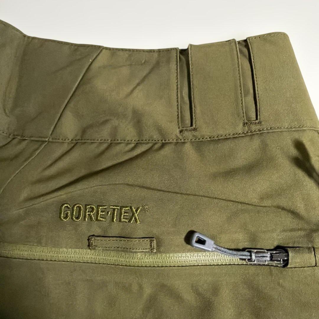 パタゴニア GORE-TEX オリーブグリーン スノーボード　スキーウェア