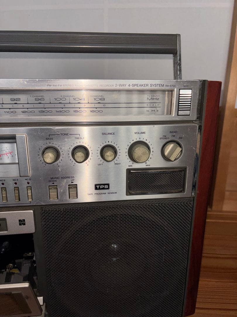 National ラジカセ RX-5700