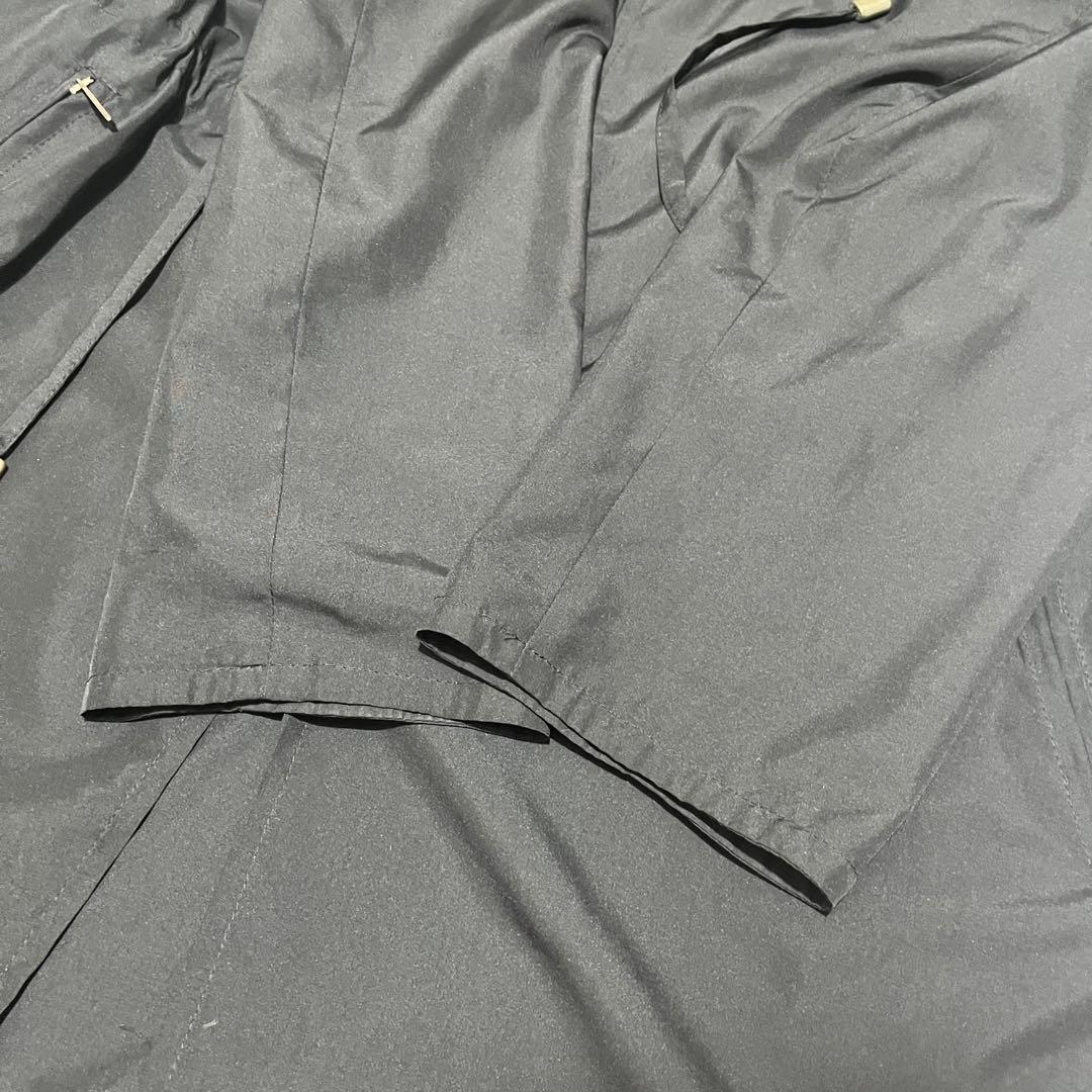 大きいサイズ　15号　マリナリナルディ　2XL 3L ロングコート　黒　美品