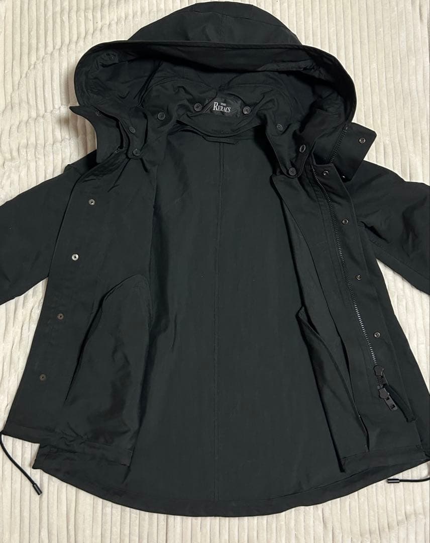 【美品】ザ リラクス THE RERACS黒モッズコート 18AWベストM65
