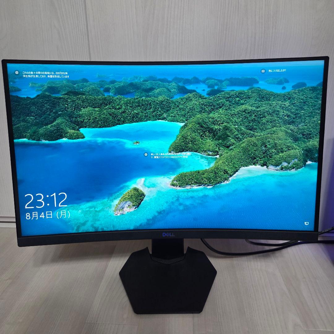 DELL S2422HG 曲面ディスプレイ