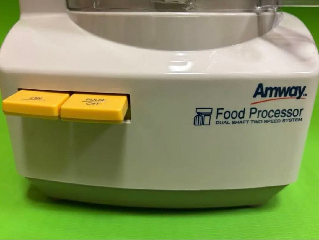 Amway フードプロセッサー　E-3288-J、スライサーセット、収納ケース付