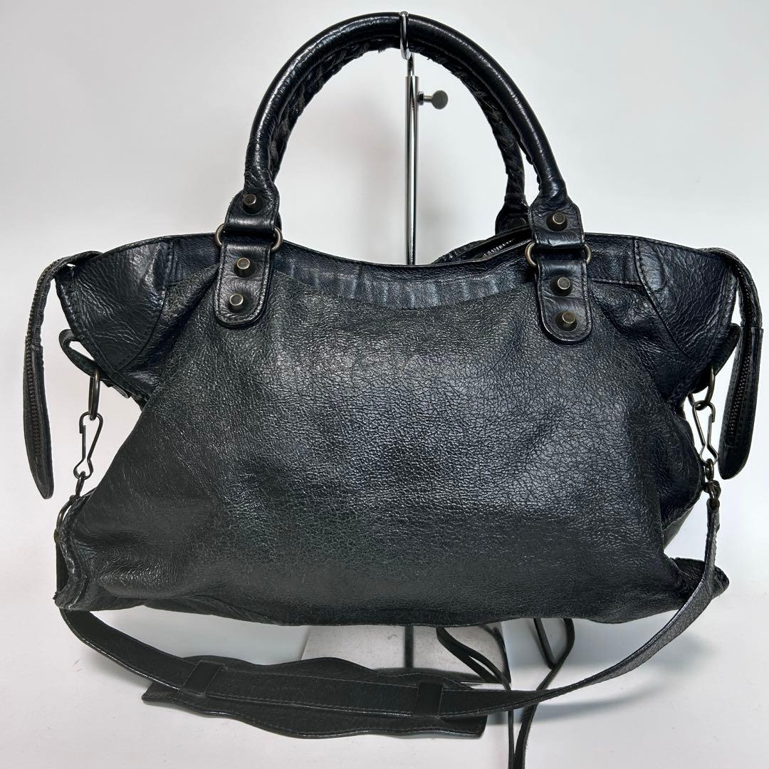 バレンシアガ BALENCIAGA シティ ブラック ショルダー付