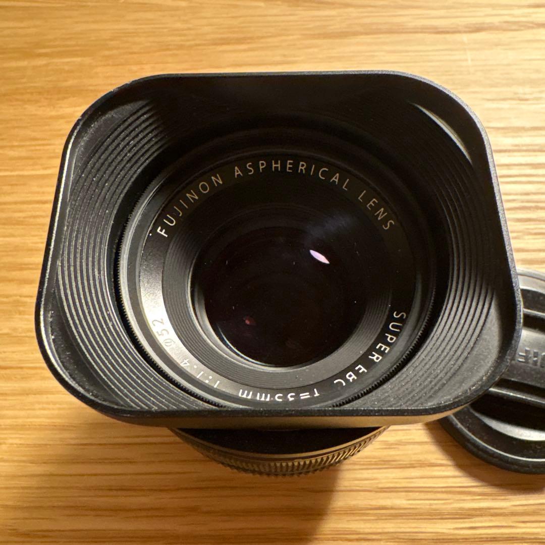 Fujifilm XF35mm f1.4R 神レンズ 単焦点フード•フィルター付